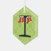 Ornement En Verre I-Beam Christmas Stockings (Avant gauche)
