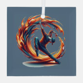 Ornement En Verre Incendie De Rue Avec Énergie Urbaine (Verso)