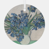 Ornement En Verre Irises par van Gogh : (Verso)