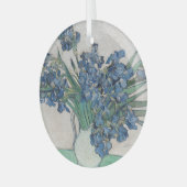 Ornement En Verre Irises par van Gogh : (Avant gauche)