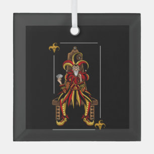 Ornement En Verre Jokers Wild