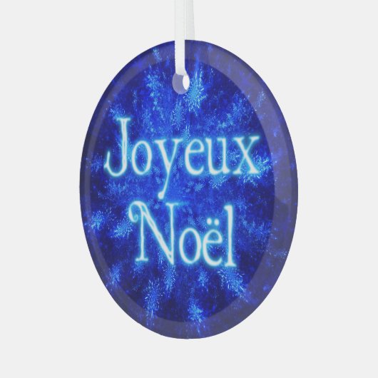 Ornement En Verre Joyeux Noё l - Snowburst (Avant gauche)