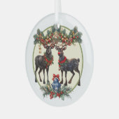 Ornement En Verre Joyeux Noël (Avant gauche)