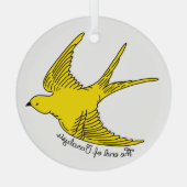 Ornement En Verre La fin de la paralysie (Verso)