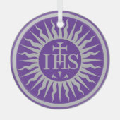 Ornement En Verre La Société de Jésus - Jésuite (Recto)