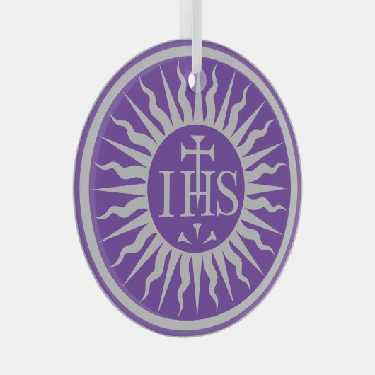 Ornement En Verre La Société de Jésus - Jésuite (Avant droite)