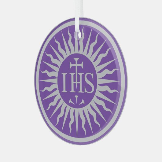 Ornement En Verre La Société de Jésus - Jésuite (Avant gauche)