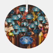 Ornement En Verre Lampes turques : art en verre de mosaïque (Verso)