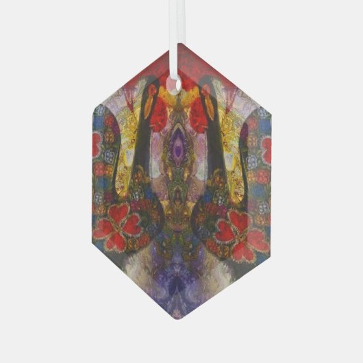 Ornement En Verre L'art populaire portugais (Avant gauche)