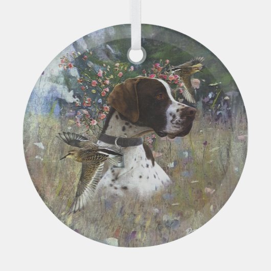 Ornement En Verre Le joli pointeur (Recto)