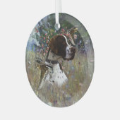 Ornement En Verre Le joli pointeur (Avant gauche)