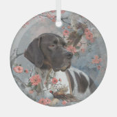 Ornement En Verre Le joli pointeur (Recto)