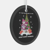 Ornement En Verre Le Tree de Noël (Avant droite)