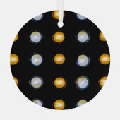 Ornement En Verre LED, fermer l'arrière - plan abstrait. (Verso)