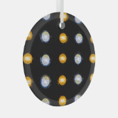 Ornement En Verre LED, fermer l'arrière - plan abstrait. (Avant droite)