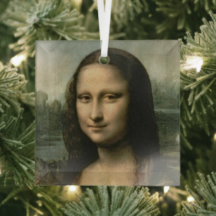 Ornement En Verre Leonardo da Vinci   Mona Lisa, c.1503-6