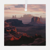 Ornement En Verre Les déserts | Monument Valley Utah-Ariziona (Verso)