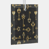 Ornement En Verre Les Patters de Seamless avec Golden Keys (Avant droite)