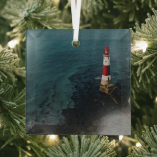 Ornement En Verre Les phares   Beachy Head Lighthouse England
