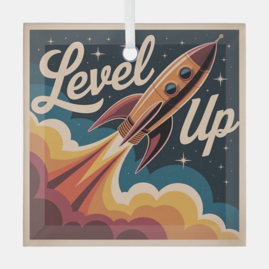 Ornement En Verre Level Up (Recto)