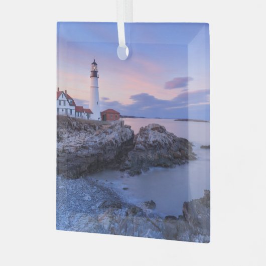 Ornement En Verre Lighthouses | Cape Elizabeth, Maine (Avant gauche)