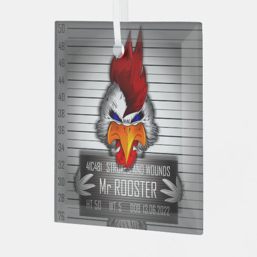 Ornement En Verre M. Rooster (Avant gauche)