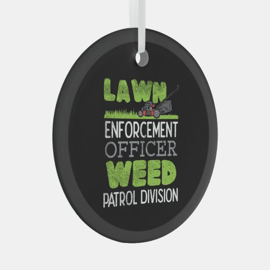 Ornement En Verre Machine à gazon (Avant droite)