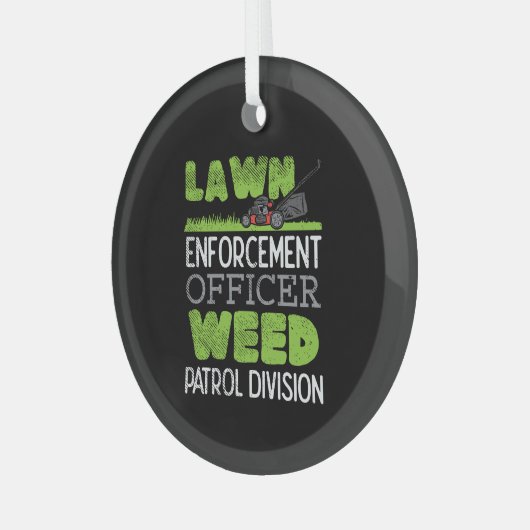 Ornement En Verre Machine à gazon (Avant gauche)