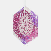 Ornement En Verre Magenta Peach (Avant gauche)