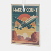 Ornement En Verre Make It Count (Avant gauche)