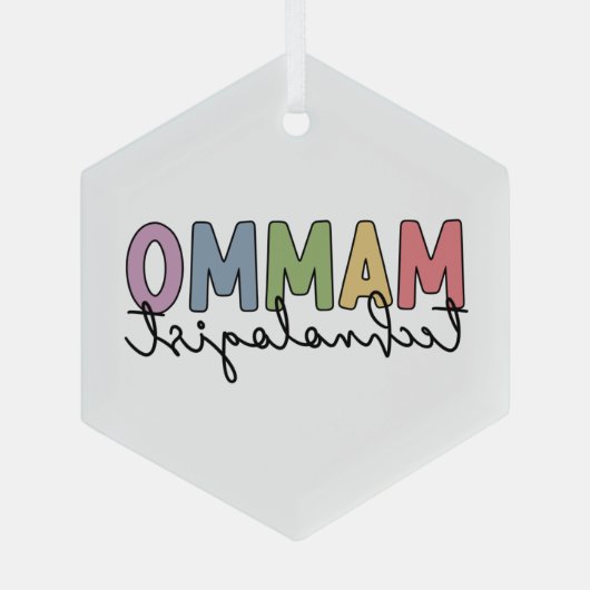 Ornement En Verre Mammo Technologue Mammographie Technicien Cadeaux (Verso)