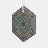 Ornement En Verre Mandala (Avant gauche)