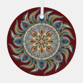 Ornement En Verre Mandala (Verso)
