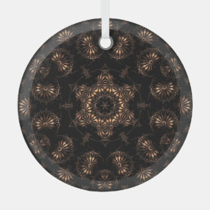 Ornement En Verre Mandala de l'âge de bronze