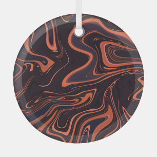 Ornement En Verre Marbre Abstrait : Arrière - plan de la texture art