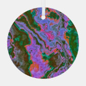 Ornement En Verre Marbre aigre (Verso)