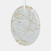 Ornement En Verre Marbre Golden Texture Motif sans couture (Avant gauche)