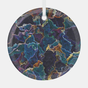 Ornement En Verre Marche à huile