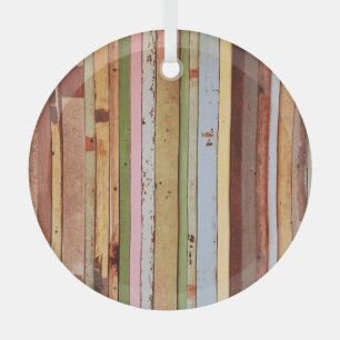 Ornement En Verre Matériau en bois : Texture Vintage de papier peint