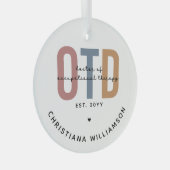 Ornement En Verre Médecin de l'ergothérapie sur mesure (Avant droite)