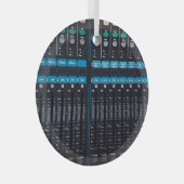 Ornement En Verre Mélangeur de son, équipement de technologie de son (Avant droite)