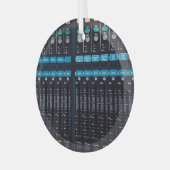 Ornement En Verre Mélangeur de son, équipement de technologie de son (Avant gauche)