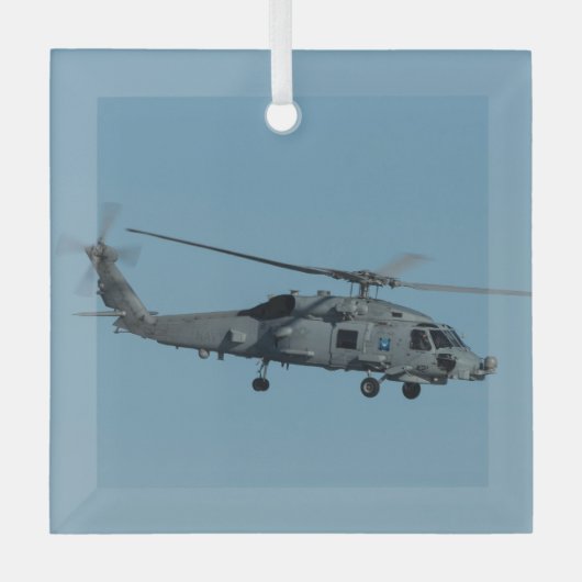 Ornement En Verre MH-60R Seahawk (Recto)