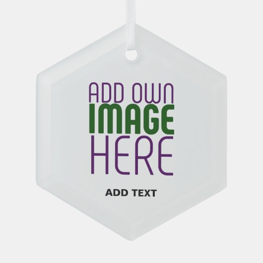 ORNEMENT EN VERRE MODÈLE DE TEXTE D'IMAGE BLANCHE SIMPLE MODERNE (Recto)