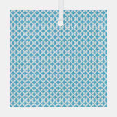 Ornement En Verre Modèle floral (Verso)