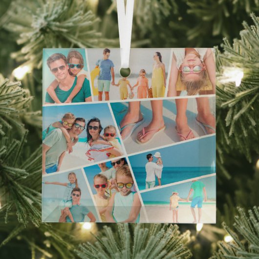 Ornement En Verre Moderne Simple Amusement Personnalisé 9 Images Col (Insitu)