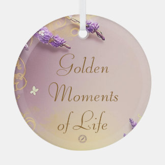 Ornement En Verre Moment d'or Ornament Schmidt Stationery