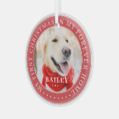 Ornement En Verre Mon premier Noël pour toujours Accueil Moderne Pho (Avant gauche)