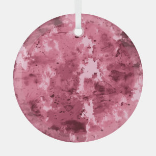 Ornement En Verre motif de camouflage Abstrait.