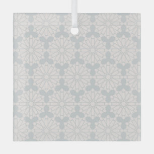 Ornement En Verre Motif géométrique islamique